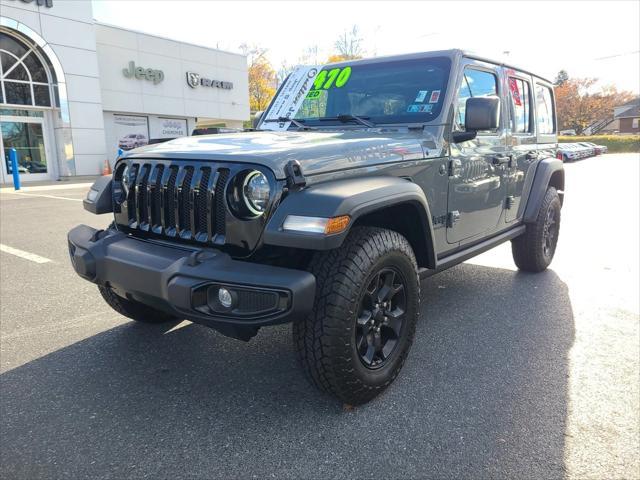 used 2023 Jeep Wrangler car, priced at $38,470