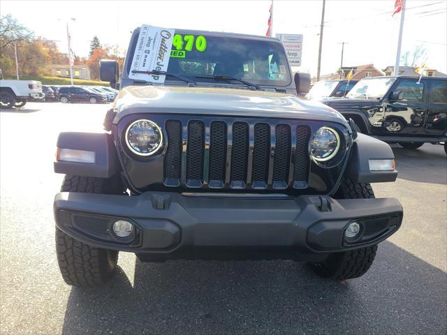 used 2023 Jeep Wrangler car, priced at $38,470