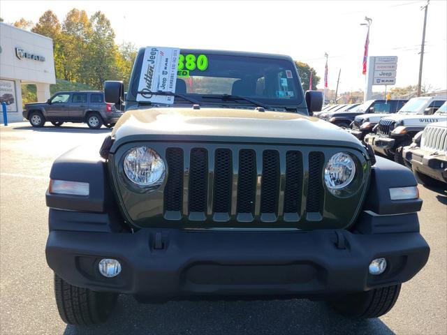 used 2021 Jeep Wrangler car, priced at $29,880