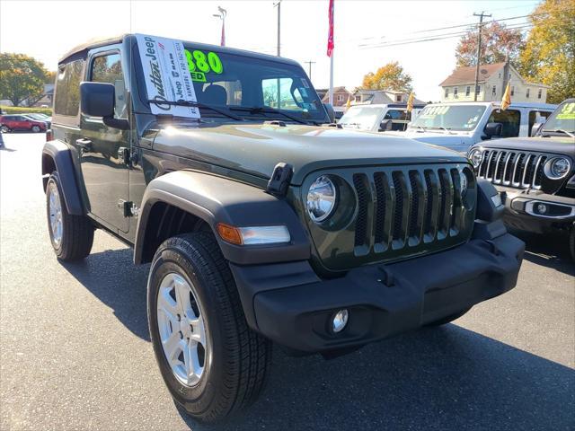 used 2021 Jeep Wrangler car, priced at $29,880