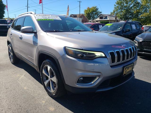 used 2021 Jeep Cherokee car, priced at $24,998