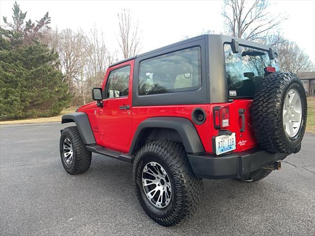 used 2015 Jeep Wrangler car, priced at $18,995