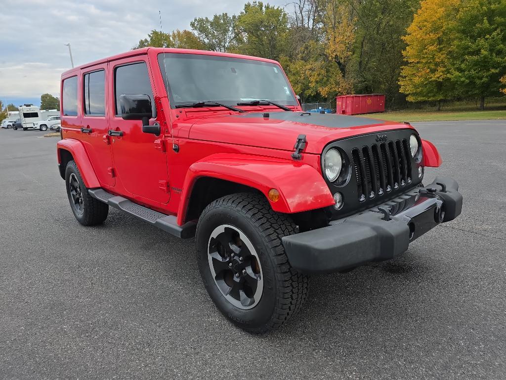 used 2014 Jeep Wrangler Unlimited car, priced at $13,995