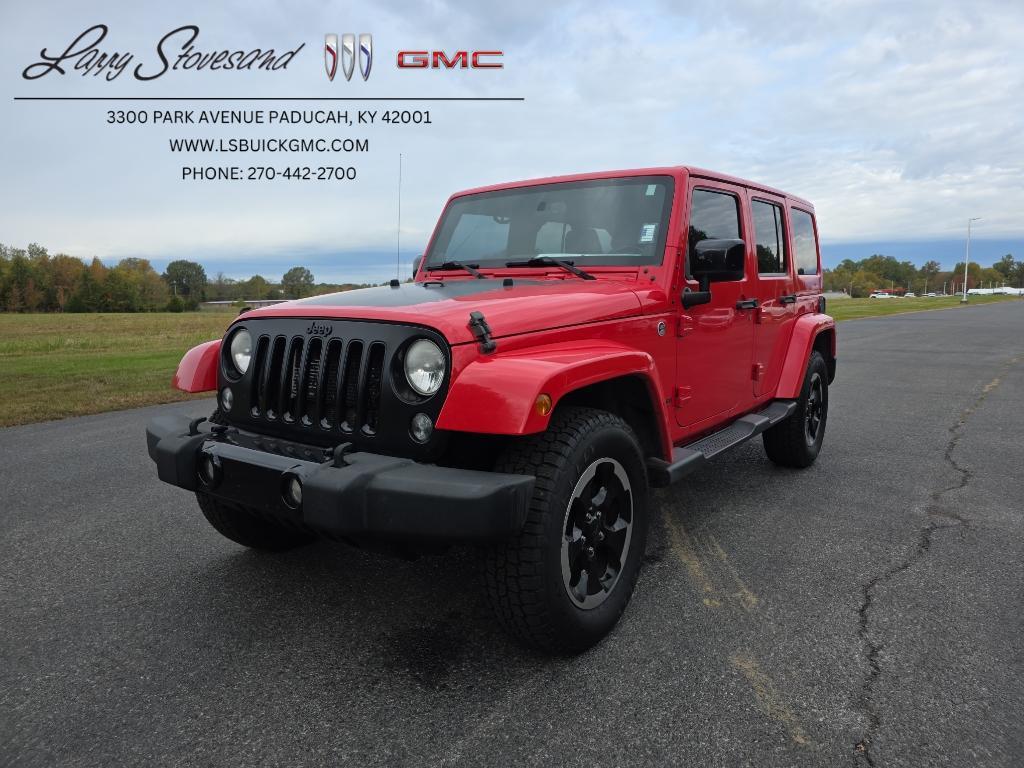used 2014 Jeep Wrangler Unlimited car, priced at $13,995