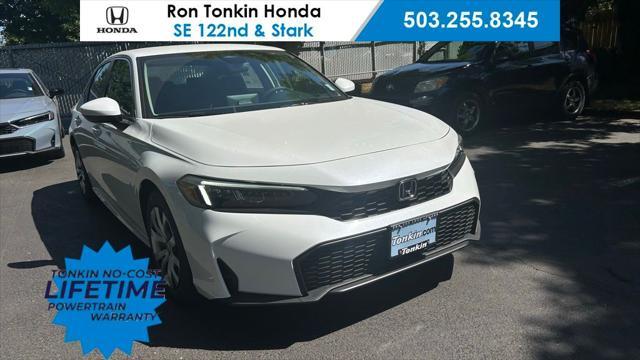new 2026 Honda Civic car, priced at $26,200