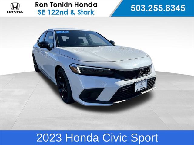 used 2023 Honda Civic car, priced at $27,500