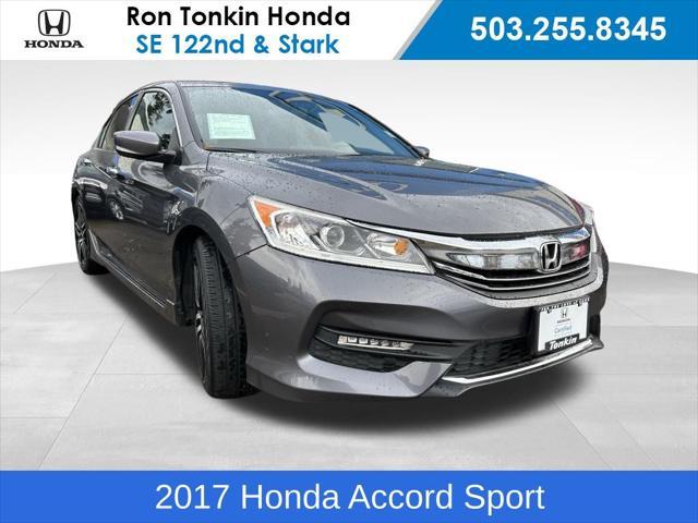 used 2017 Honda Accord car, priced at $17,849