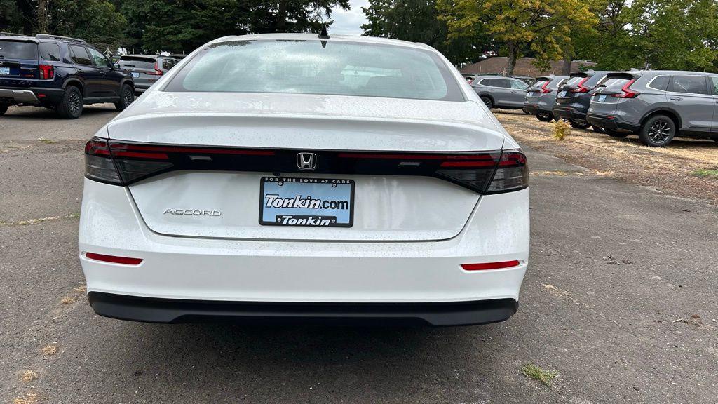 new 2025 Honda Accord car, priced at $30,996