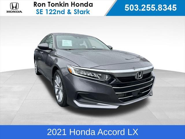 used 2021 Honda Accord car, priced at $21,989