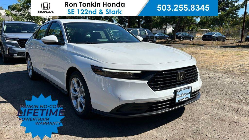 new 2025 Honda Accord car, priced at $28,959