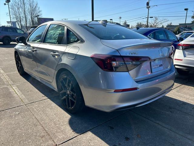 new 2025 Honda Civic Hybrid car, priced at $31,845