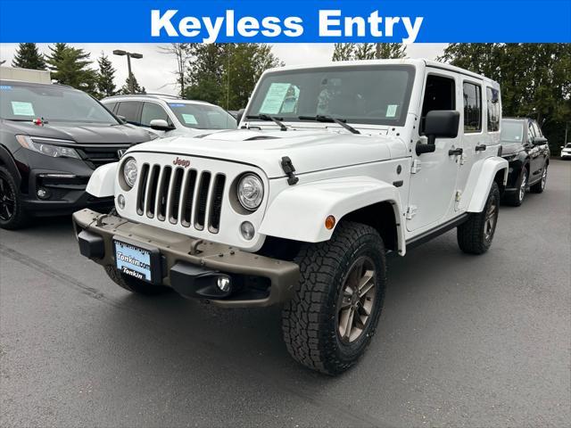 used 2017 Jeep Wrangler Unlimited car, priced at $26,449