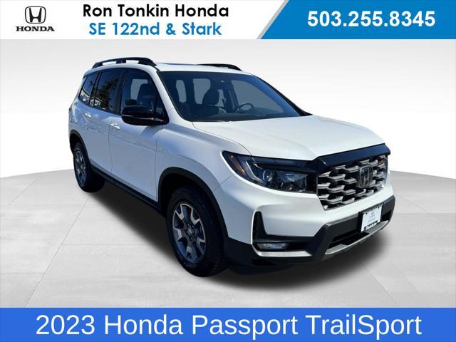 used 2023 Honda Passport car, priced at $37,850
