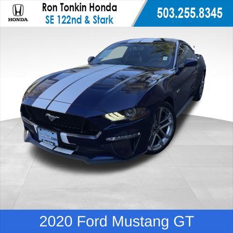 used 2020 Ford Mustang car, priced at $34,989