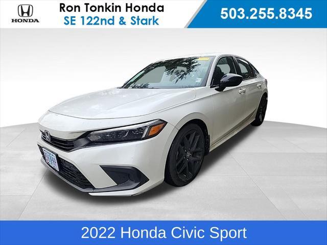 used 2022 Honda Civic car, priced at $23,989