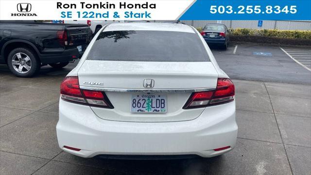 used 2015 Honda Civic car, priced at $14,970