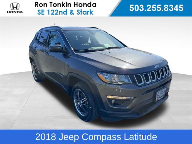 used 2018 Jeep Compass car, priced at $20,750