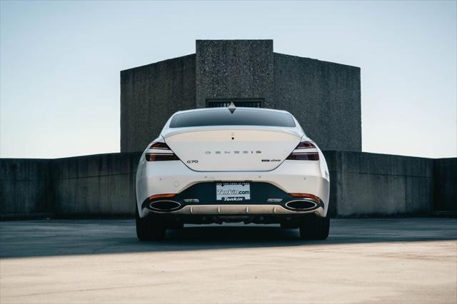 used 2022 Genesis G70 car, priced at $36,877