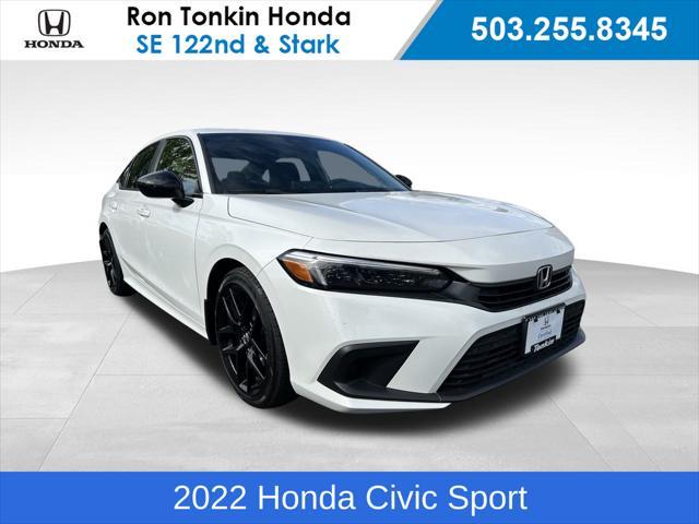 used 2022 Honda Civic car, priced at $25,750