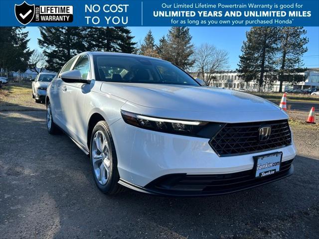 new 2025 Honda Accord car, priced at $29,845