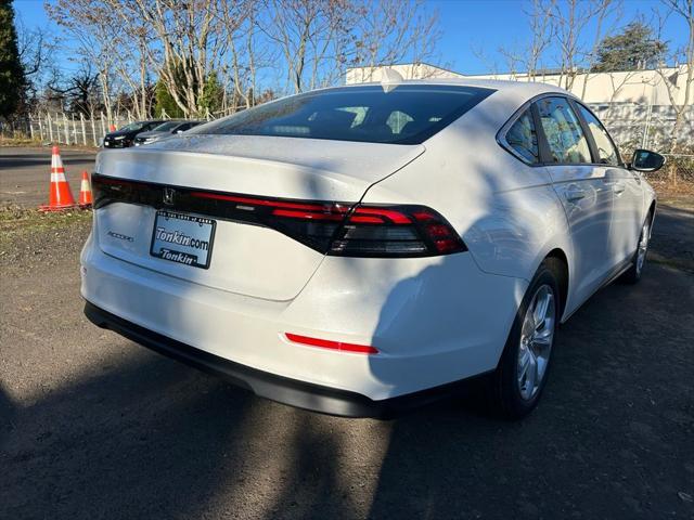 new 2025 Honda Accord car, priced at $29,845