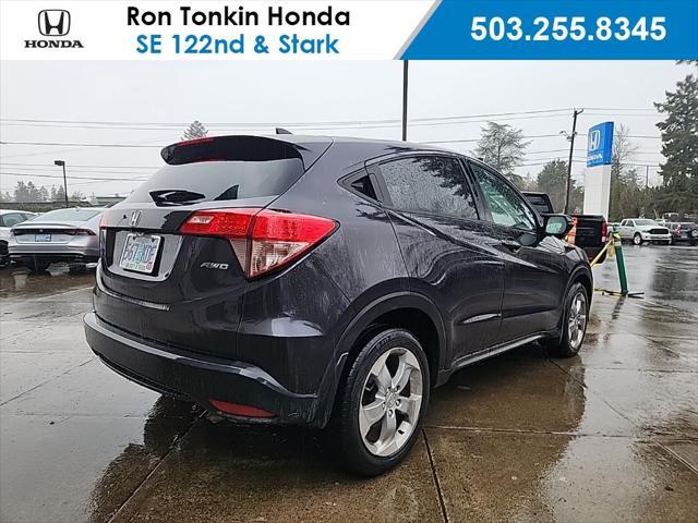 used 2017 Honda HR-V car, priced at $18,500