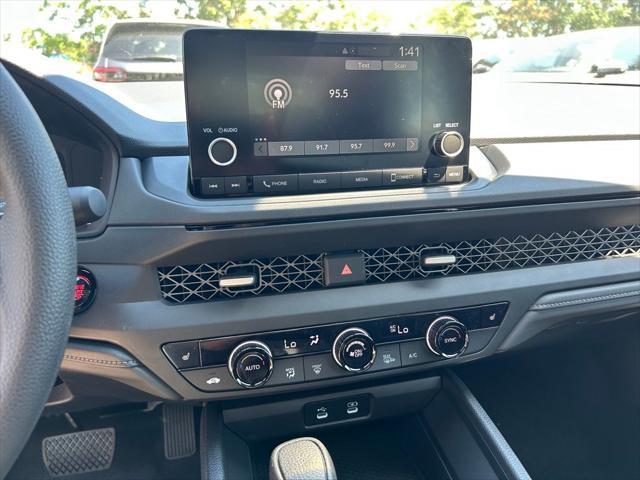 new 2025 Honda Accord car, priced at $30,565