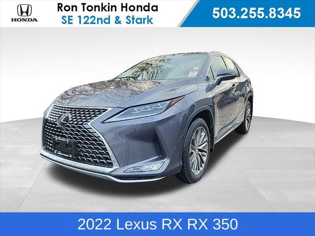 used 2022 Lexus RX 350 car, priced at $39,989