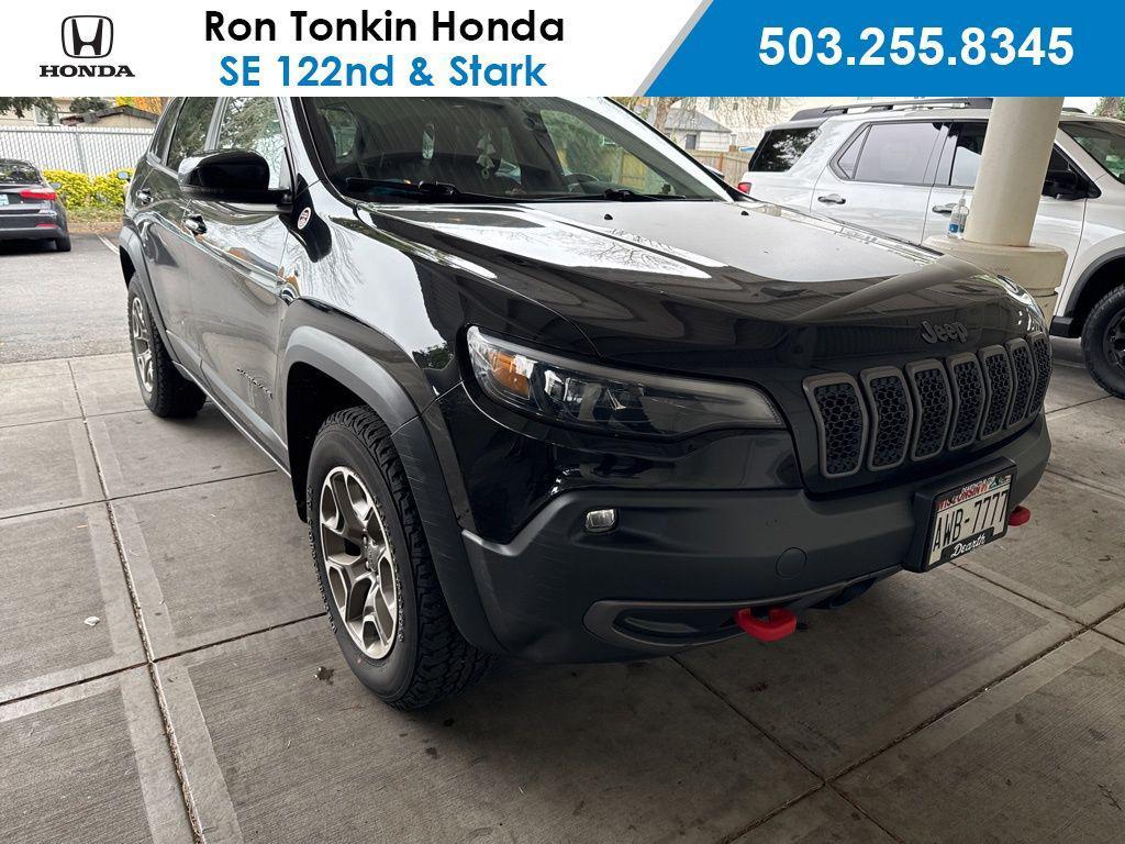 used 2022 Jeep Cherokee car, priced at $21,387