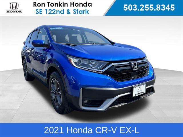 used 2021 Honda CR-V car, priced at $30,000