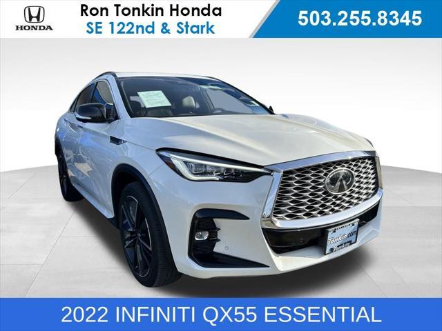 used 2022 INFINITI QX55 car, priced at $28,949