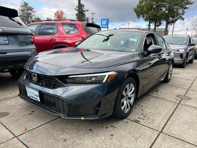 new 2025 Honda Civic car, priced at $25,345