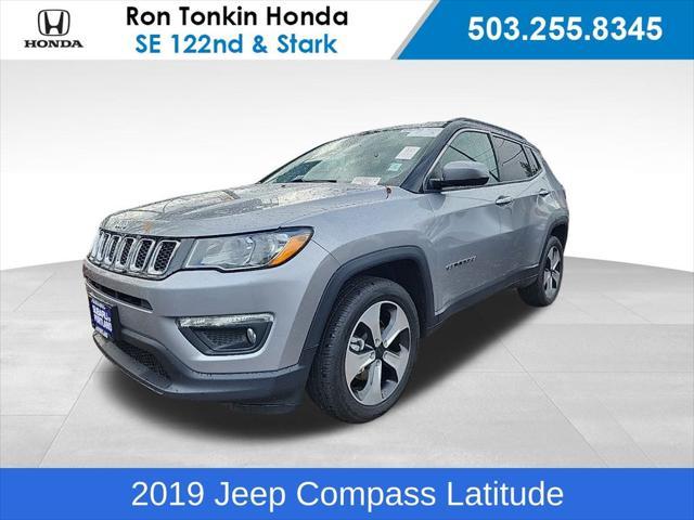 used 2019 Jeep Compass car, priced at $19,989