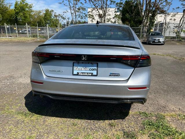 new 2025 Honda Accord Hybrid car, priced at $34,686
