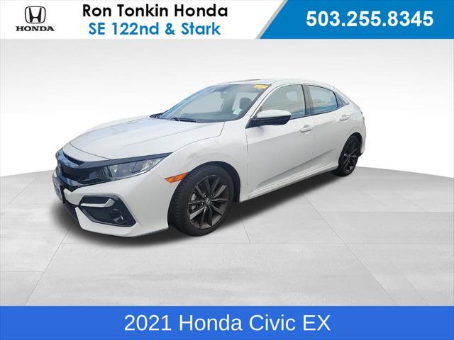 used 2021 Honda Civic car, priced at $26,500