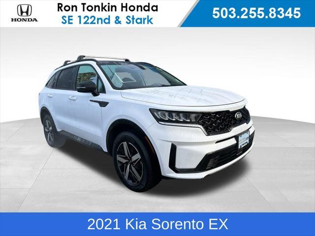 used 2021 Kia Sorento car, priced at $28,649