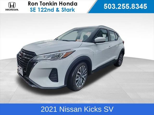 used 2021 Nissan Kicks car, priced at $18,949