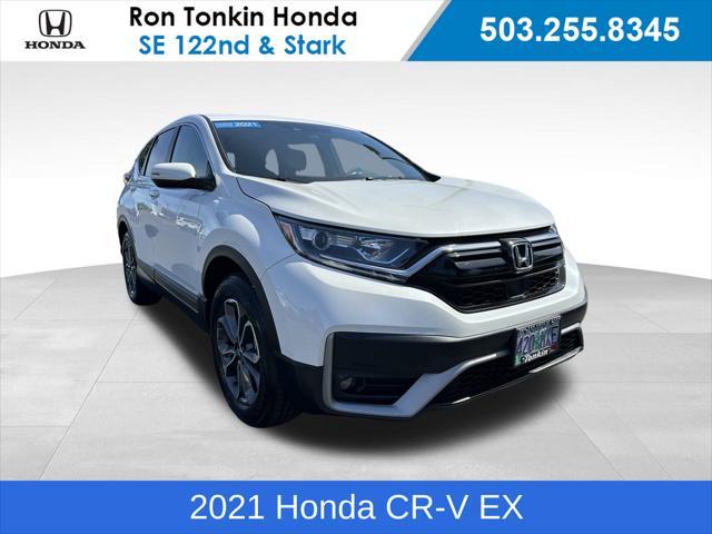used 2021 Honda CR-V car, priced at $28,000