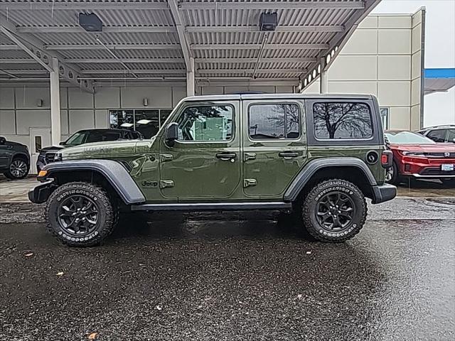 used 2021 Jeep Wrangler Unlimited car, priced at $33,959