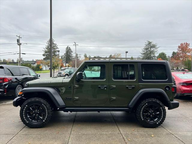 used 2021 Jeep Wrangler Unlimited car, priced at $33,649