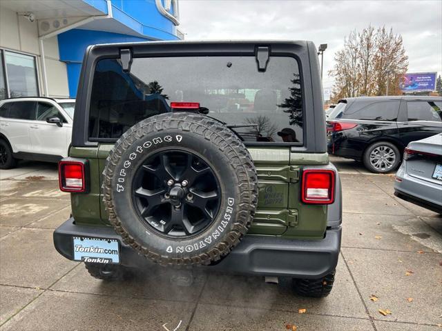 used 2021 Jeep Wrangler Unlimited car, priced at $33,649