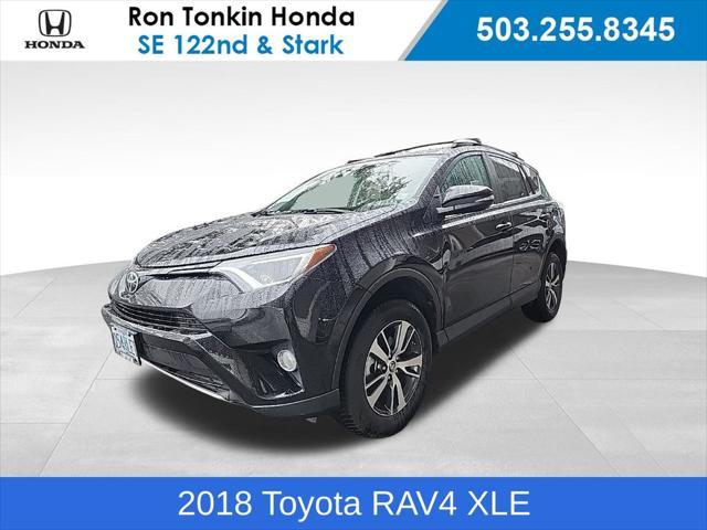 used 2018 Toyota RAV4 car, priced at $22,250