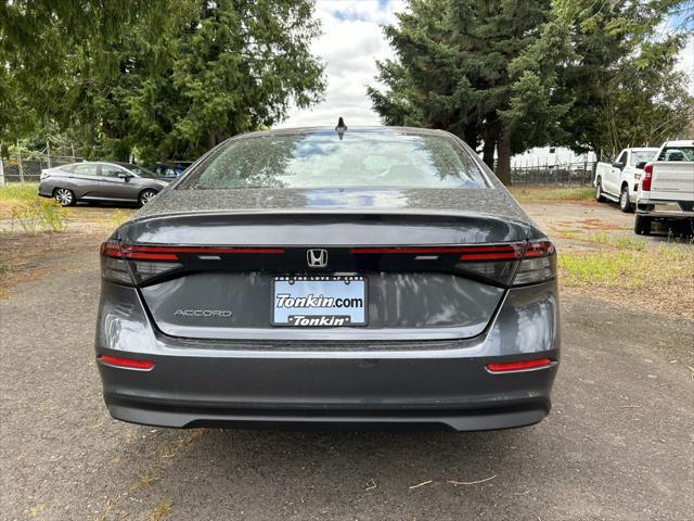 new 2024 Honda Accord car, priced at $29,884