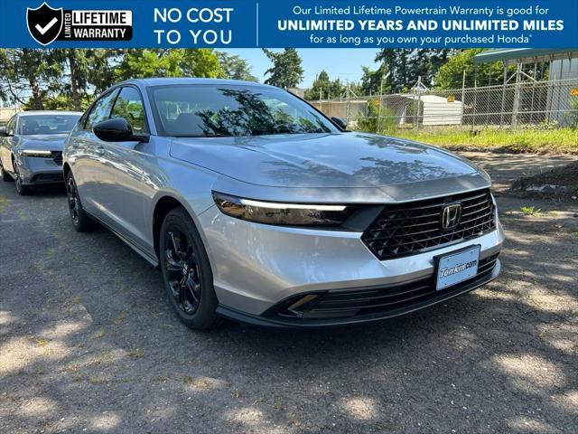 new 2025 Honda Accord car, priced at $30,565