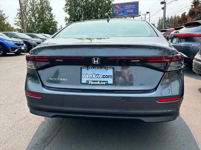 new 2024 Honda Accord car, priced at $30,234