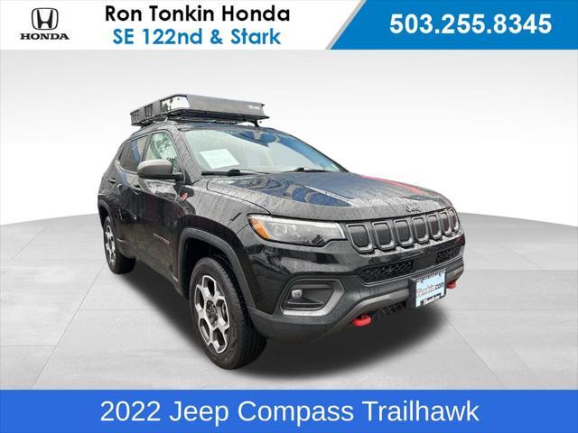 used 2022 Jeep Compass car, priced at $20,979