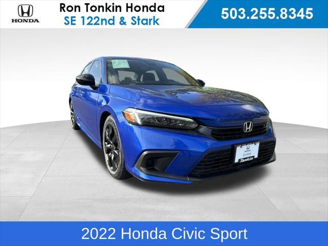 used 2022 Honda Civic car, priced at $21,249