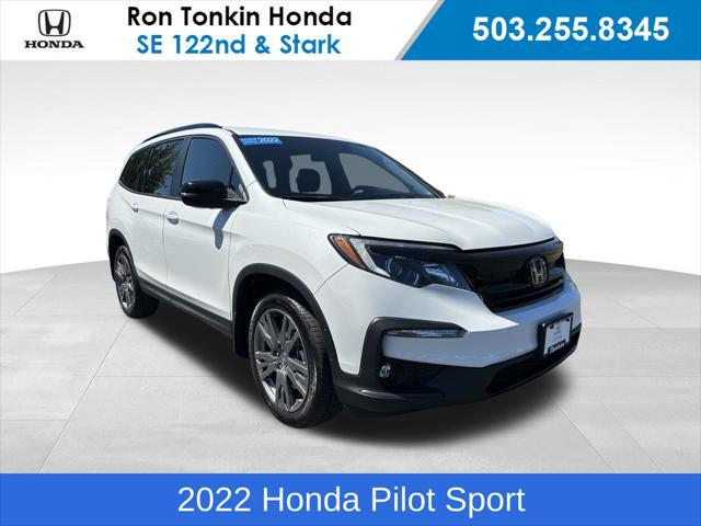 used 2022 Honda Pilot car, priced at $36,250