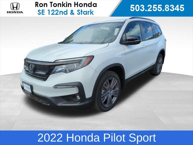 used 2022 Honda Pilot car, priced at $37,500