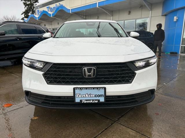 new 2025 Honda Accord car, priced at $29,845